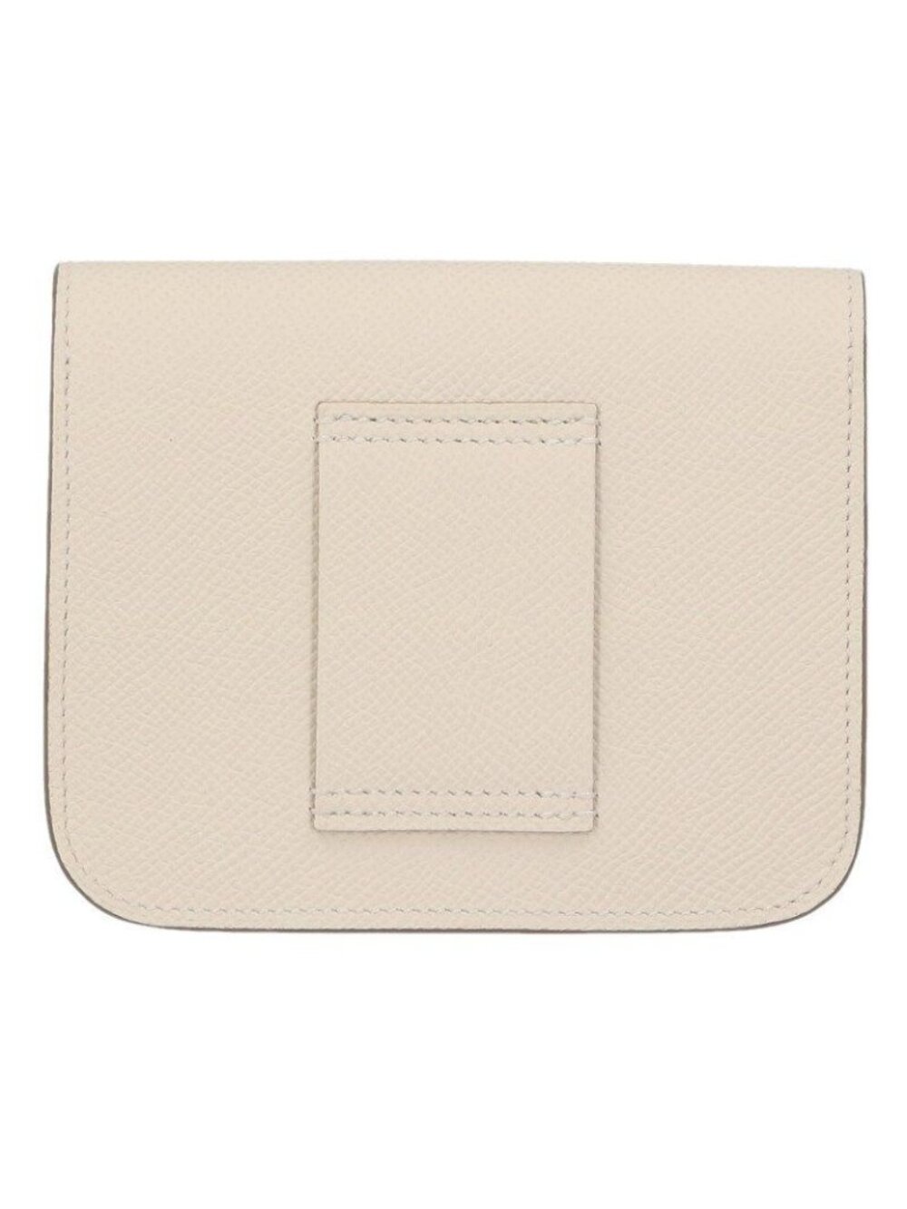Hermes Constance Slim Bifold Leather Wallet Off-white X - Picture 2 of 5